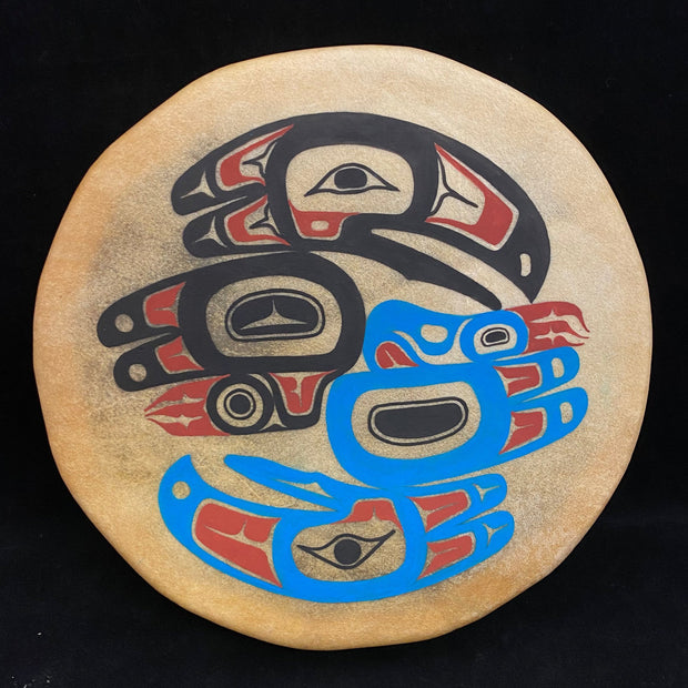 10" Eagle & Raven (Lovebirds) Drum