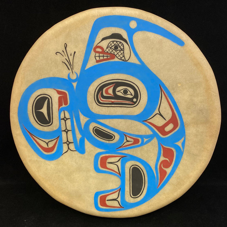 12" Killer Whale Drum