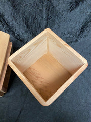 Red Bentwood Box - Salmon by Ken Decker