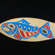 Small Blue Salmon Paddle by Ken Decker