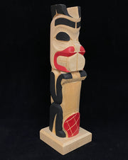 Beaver Totem Pole by Norman Natkong Jr. (Yellow Cedar)