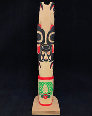 Lovebirds Totem Pole by Michael Vandal