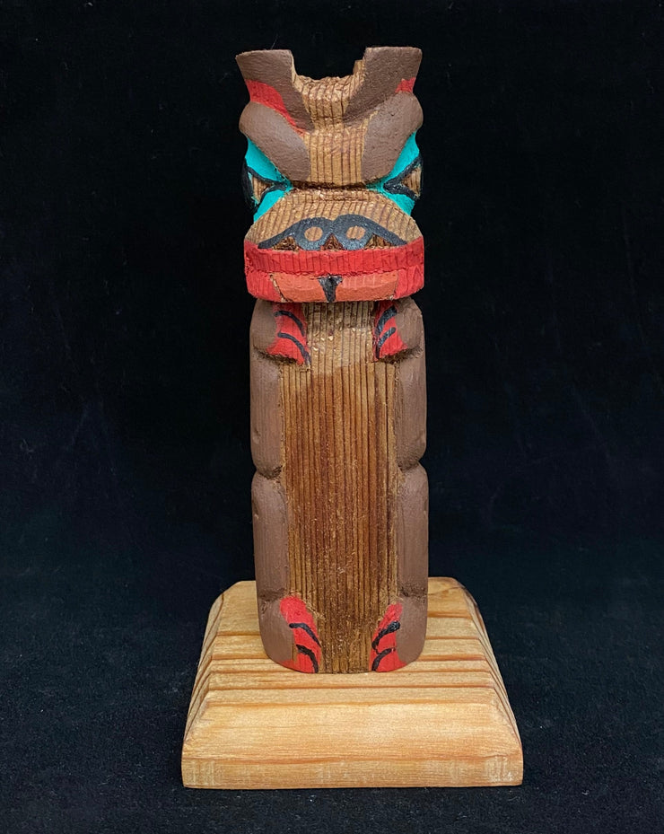 Bear Totem Pole by Michael Vandal