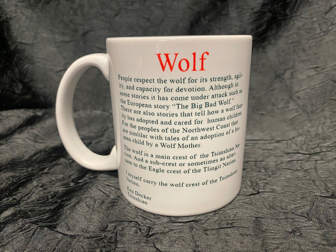 Wolf Mug – Crazy Wolf Studio